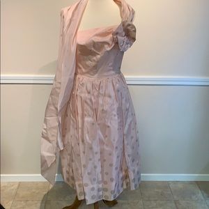 Vintage 1950’s pink party dress by Elaine Terry